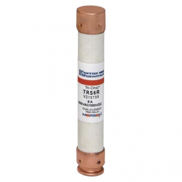 TRS6R  600VAC/DC 6A TIME DELAY SİGORTA MERSEN FERRAZ SHAWMUT MARKA